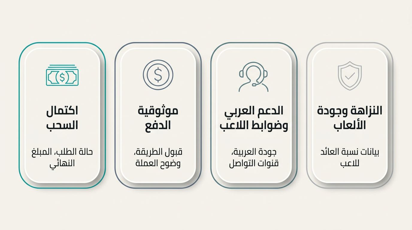 معايير التقييم والمقارنة